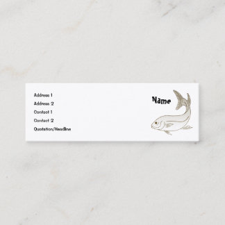 Carte De Visite Mini Pêcheur
