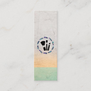 Carte De Visite Mini Plume stellaire   Kit maquillage