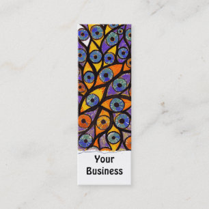 Carte De Visite Mini Plusieurs yeux