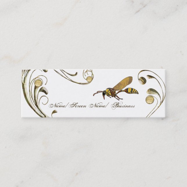 Carte De Visite Mini Potter Wasp (Devant)