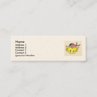 Carte De Visite Mini poussin de cycliste