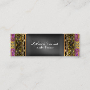 Carte De Visite Mini Professionnel élégant maigre de Verodart Porte