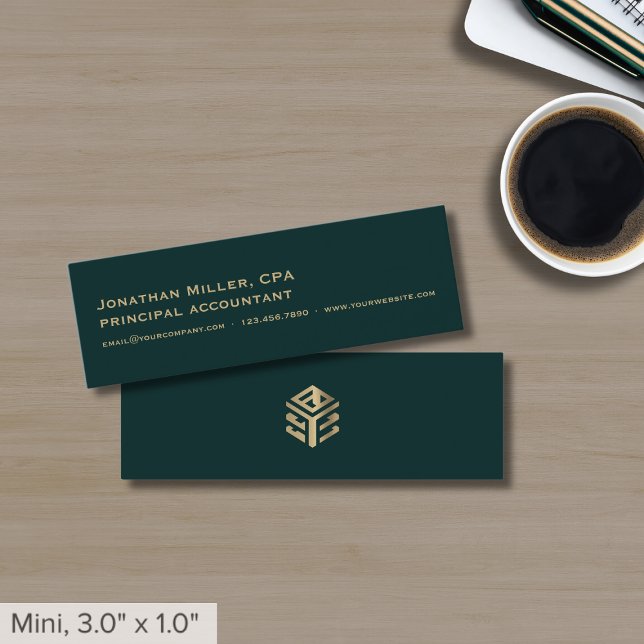 Carte De Visite Mini Professionnel simple (Créateur téléchargé)