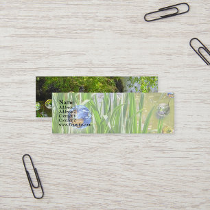 Carte De Visite Mini Recycler la Terre