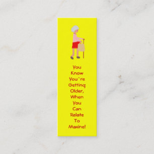 Carte De Visite Mini Relatif À La Maxine