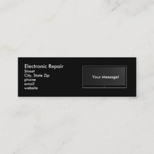 Carte De Visite Mini Réparation électronique