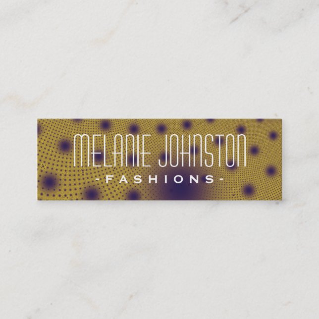 Carte De Visite Mini Résumé (Devant)