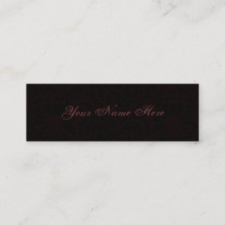 Carte De Visite Mini Romance sombre