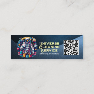 Carte De Visite Mini Service de nettoyage de maison moderne ménage