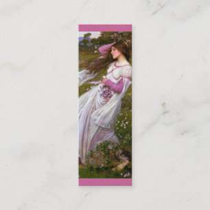 Carte De Visite Mini Signet Windflowers