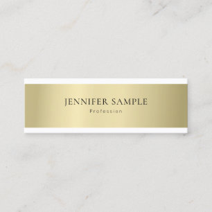 Carte De Visite Mini Simple minimaliste moderne professionnel élégant