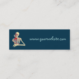 Carte De Visite Mini Skeleton rétro