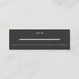 Carte De Visite Mini Slim
