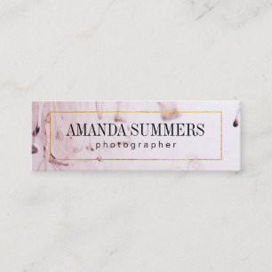 Carte De Visite Mini Splatter Abstrait   Photographie