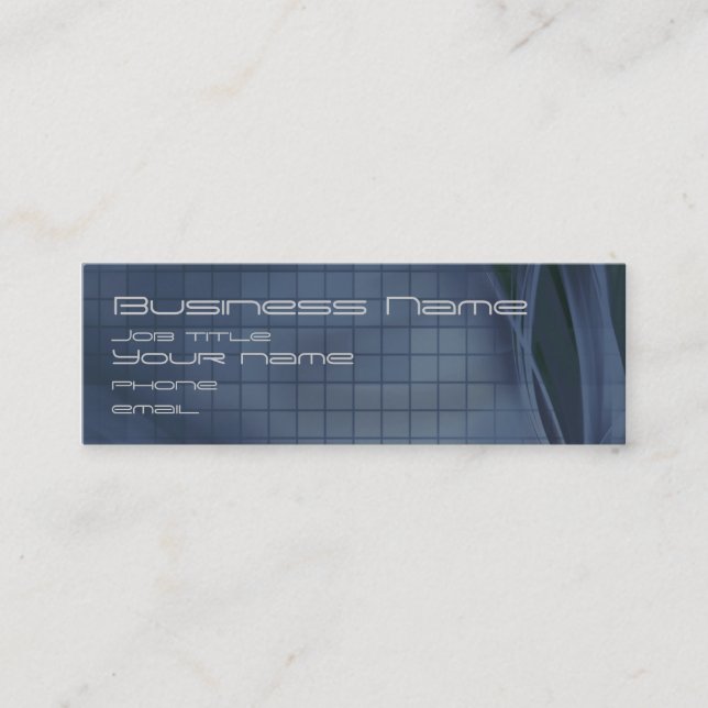 Carte De Visite Mini Technoid (Devant)