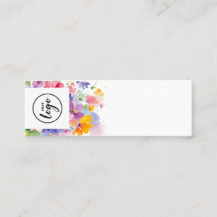 Carte De Visite Mini Tester de parfum floral