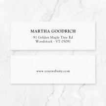 Typographie simple classique élégante 12