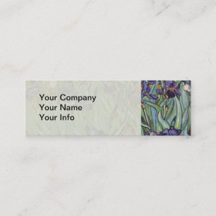 Carte De Visite Mini Van Gogh Irises Peinture impressionniste