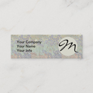 Carte De Visite Mini Van Gogh Irises Peinture impressionniste