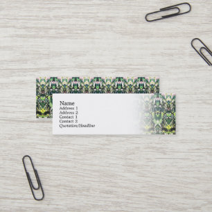 Carte De Visite Mini Variation, Mangue