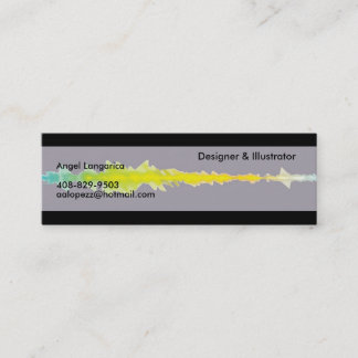Carte De Visite Mini vdsdsdsvdsvd, concepteur - customisé - customisé