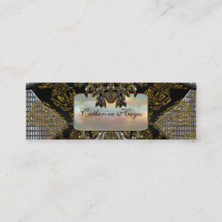 Carte De Visite Mini Vibetto Skinny Élégant Professionnel