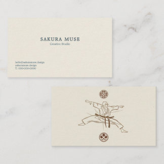 Carte De Visite Minimal Japanese Business Card