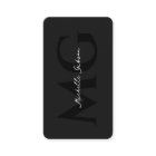 Minimal moderne simple noir blanc professionnel