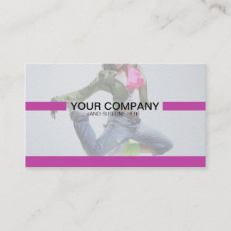 Carte De Visite Minimal pourpre créatif - entièrement editable