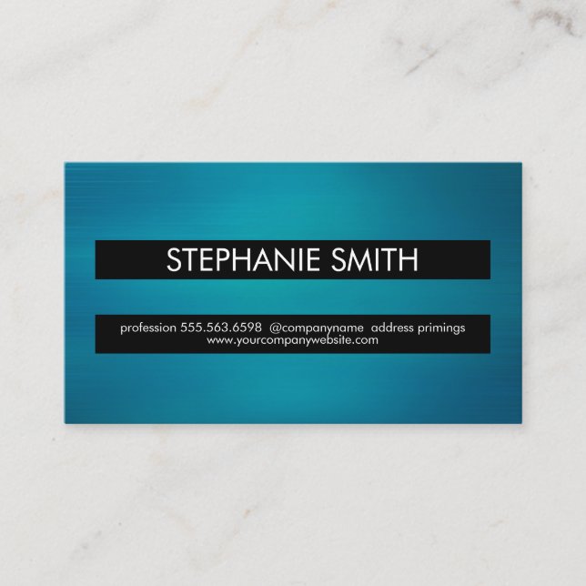 Carte De Visite Minimal simple | Entreprise (Devant)