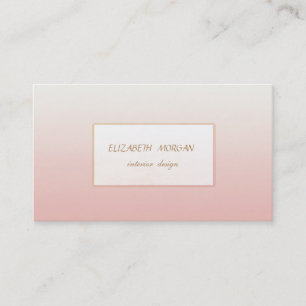 Carte De Visite Minimalisme Élégant moderne