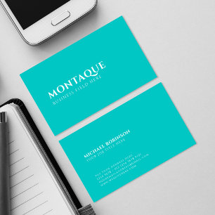 Carte De Visite Minimalist Brand Name   One Syllable   Tosca