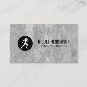Carte De Visite Minimaliste du coureur