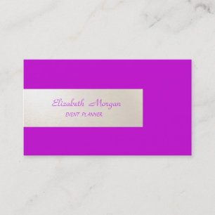 Carte De Visite Minimaliste Élégant, Simple, Rayé
