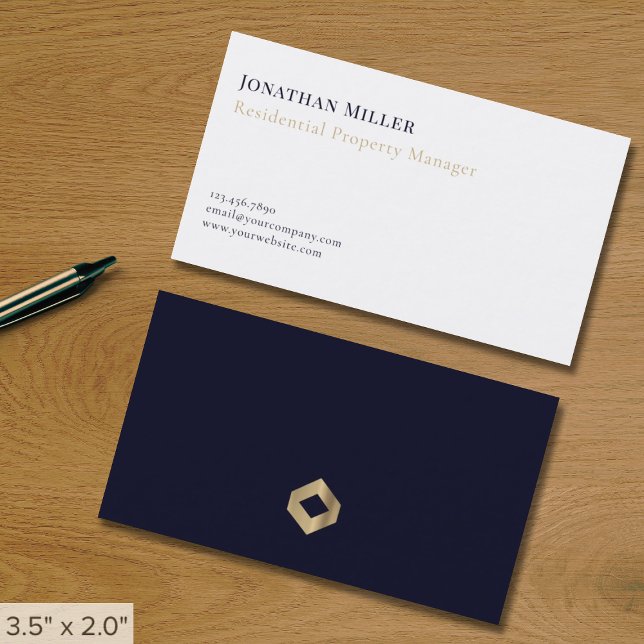 Carte De Visite Minimaliste moderne (Créateur téléchargé)