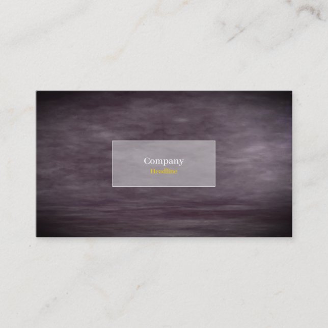 Carte de visite minimaliste moderne (Devant)