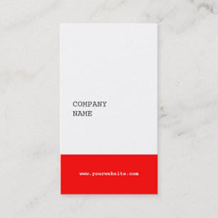 Carte de visite minimaliste moderne de conseiller