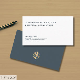 Carte De Visite Minimaliste moderne professionnel