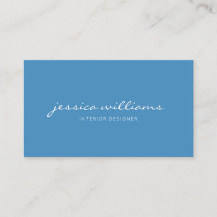 Carte De Visite Minimaliste Moderne Professionnel Écrit À La Main