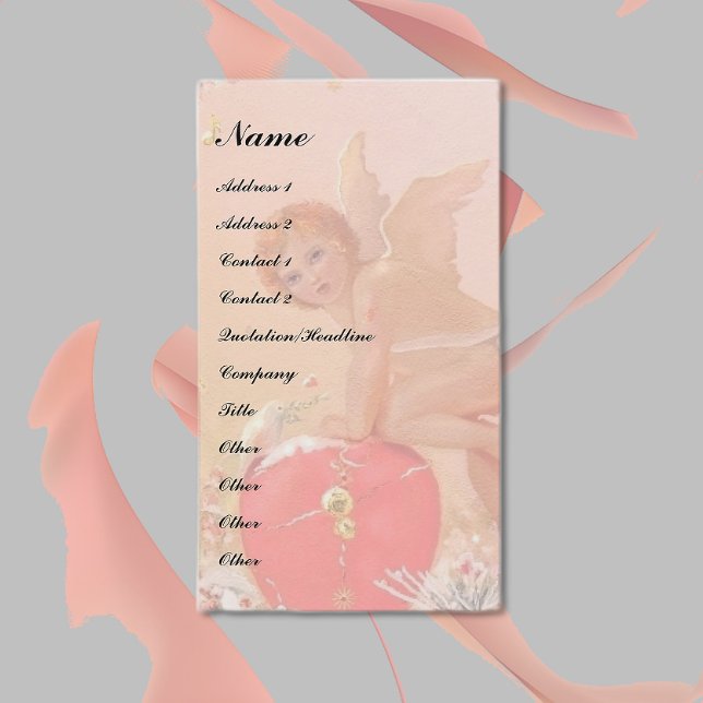 Carte De Visite Mischievous Cherub (Créateur téléchargé)