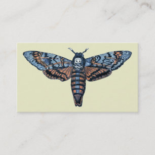 Carte De Visite Mite de la tête de mort, aka mite d'atropo de