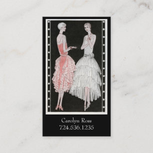 Carte De Visite Mode 20s d'hurlement