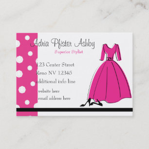 Carte De Visite Mode Printemps