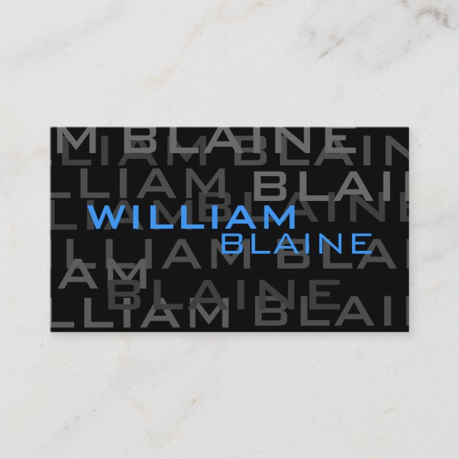 Carte De Visite Mode vii (Devant)