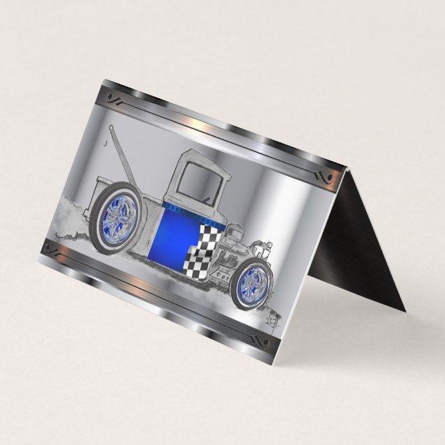 Carte de visite Modèle camion (Devant)