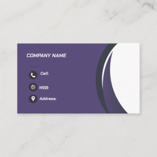 CARTE DE VISITE MODÈLE DE BASE