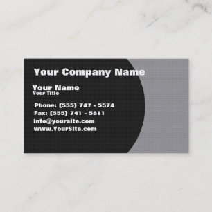Carte De Visite Modèle de fusion en métal