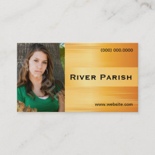 Carte de visite modèle de Headshot d'acteur