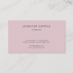 Carte De Visite Modèle design moderne simple tendance élégant