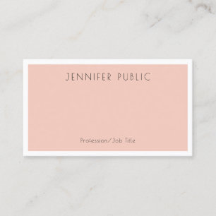 Carte De Visite Modèle design moderne tendance élégant minimaliste